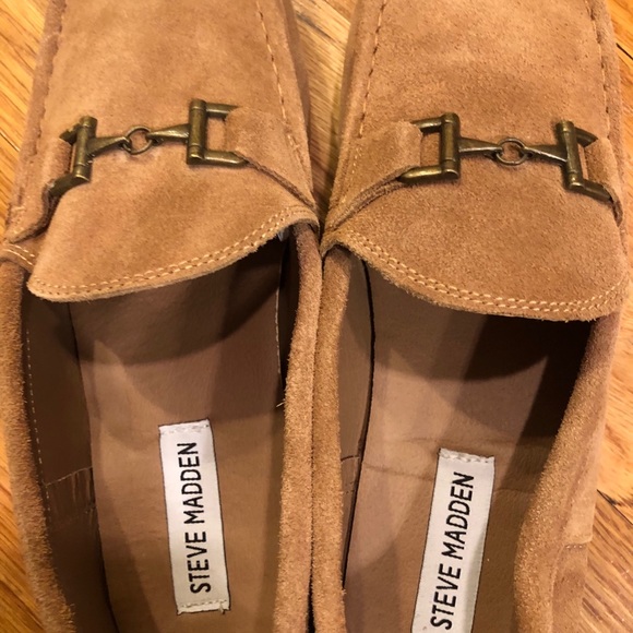 SOLD Steve Madden Suede Loafers NWOT - Picture 9 of 14